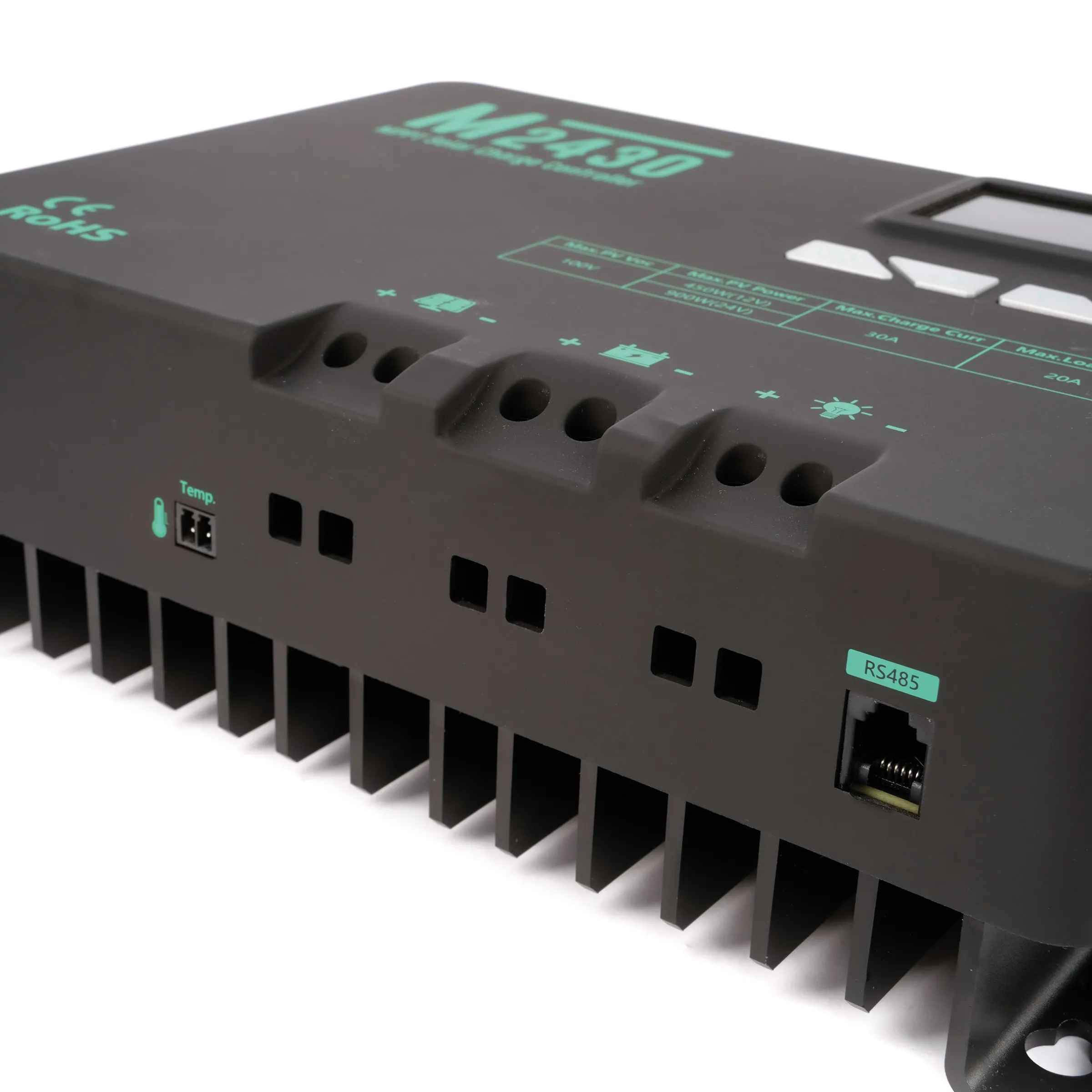 Solar MPPT-Laderegler 12/24 V - 450/900 Wp