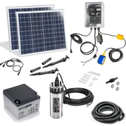 Solar Nachfüllset mit Tiefbrunnenpumpe