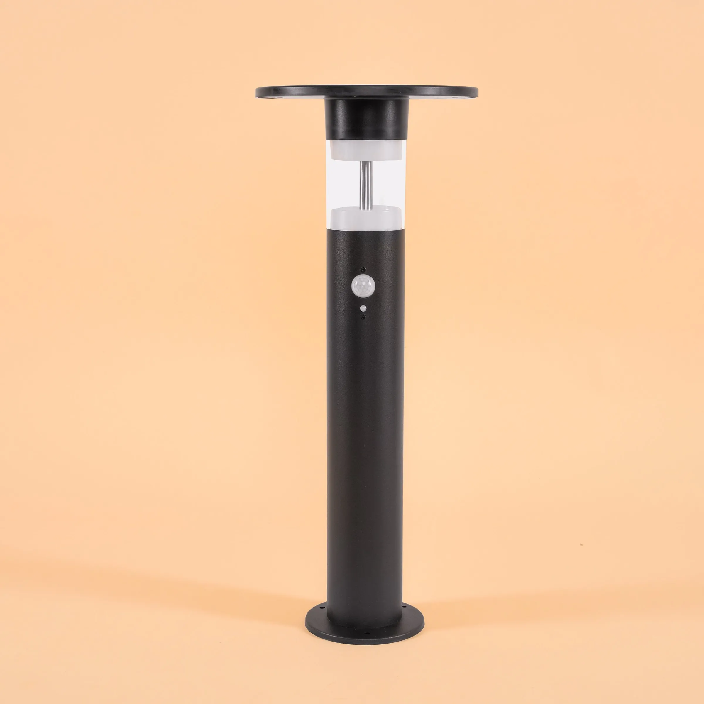 Solar PIR-Standleuchte Amelia 53 cm, schwarz