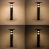 Solar PIR-Standleuchte Casoli 55 cm, schwarz