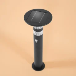 Solar PIR-Standleuchte Casoli 55 cm, schwarz