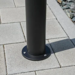 Solar PIR-Standleuchte Casoli 55 cm, schwarz