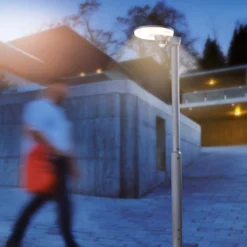 Solar PIR-Standleuchte Loretto 200 CCT & AI Modus