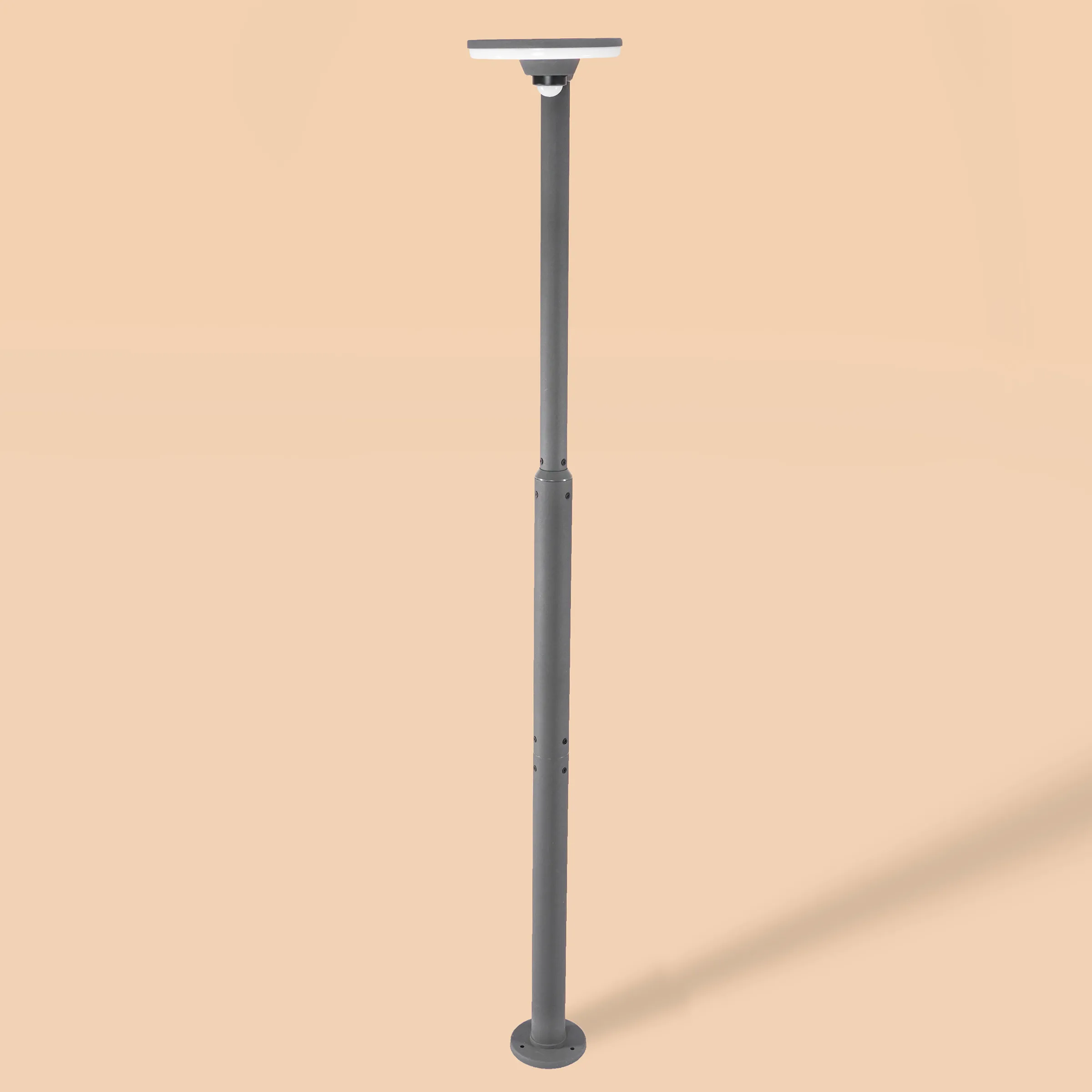 Solar PIR-Standleuchte Loretto 200 CCT & AI Modus