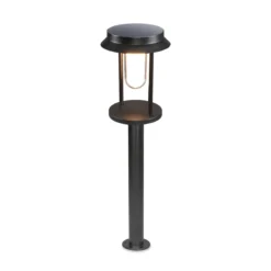 Solar Pollerleuchte Svenja 73 cm, schwarz