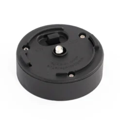 Solarpuck mit bernsteinfarbener LED