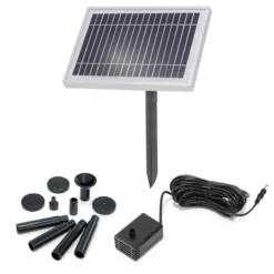 Solar Pumpensystem 3 Wp/ 250 l/h als Ersatzpumpe für Kaskadenbrunnen