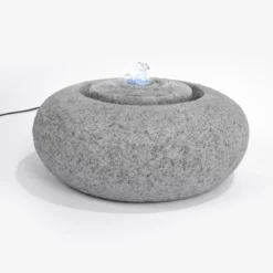 Solar Rundwasserquelle mit LED Licht
