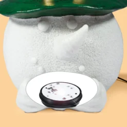 Solar Schneemann Toni mit Hut