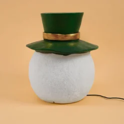 Solar Schneemann Toni mit Hut