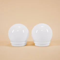 Solar Schwimmkugeln ⌀ 15 cm im 2er Set mit Fernbedienung