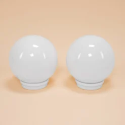 Solar Schwimmkugeln ⌀ 20 cm im 2er Set mit Fernbedienung