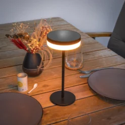 Solar Sensor Lese- und Tischleuchte Ella, dimmbar