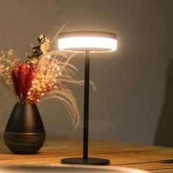 Solar Sensor Lese- und Tischleuchte Ella, dimmbar