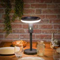 Solar Sensor Lese- und Tischleuchte Talino, dimmbar