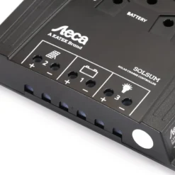 Solars Inselanlage 37 Wp mit 12V/ 12 Ah Akku und Leuchte