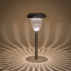 Solar Stableuchte Flowerlight 32 cm DuoColor Edelstahl
