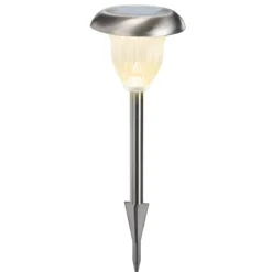Solar Stableuchte Flowerlight 32 cm DuoColor Edelstahl