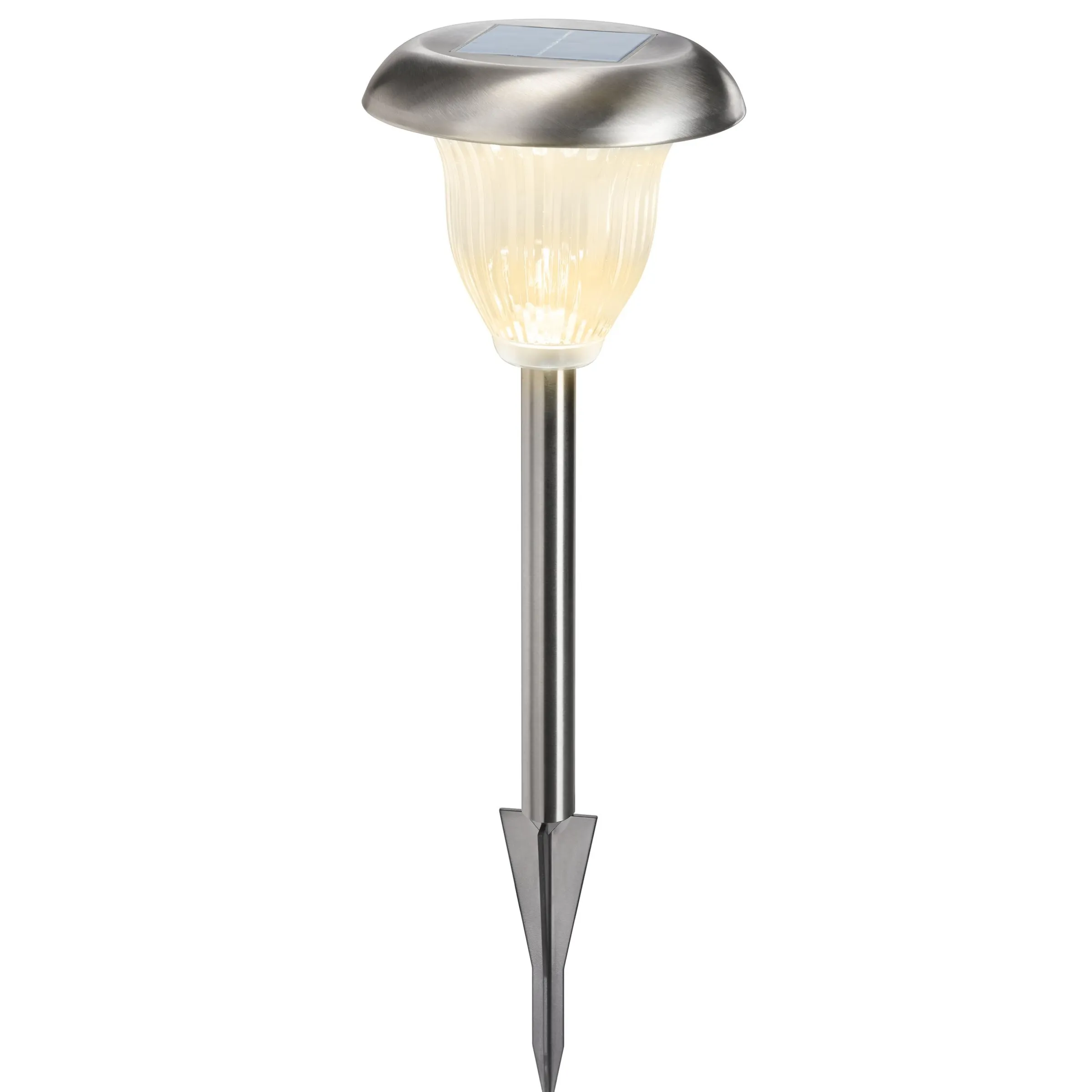 Solar Stableuchte Flowerlight 32 cm DuoColor Edelstahl