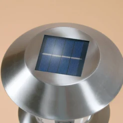 Solar Stableuchte Swing 38 cm DuoColor Edelstahl