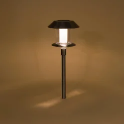 Solar Stableuchte Swing 38 cm DuoColor Edelstahl