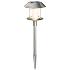 Solar Stableuchte Swing 38 cm DuoColor Edelstahl
