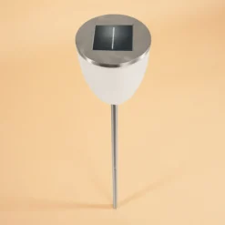 Solar Stableuchte Tropiclight 59 cm DuoColor Edelstahl