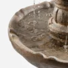 Solar Standbrunnen 83 cm mit dreifach Wasserspiel