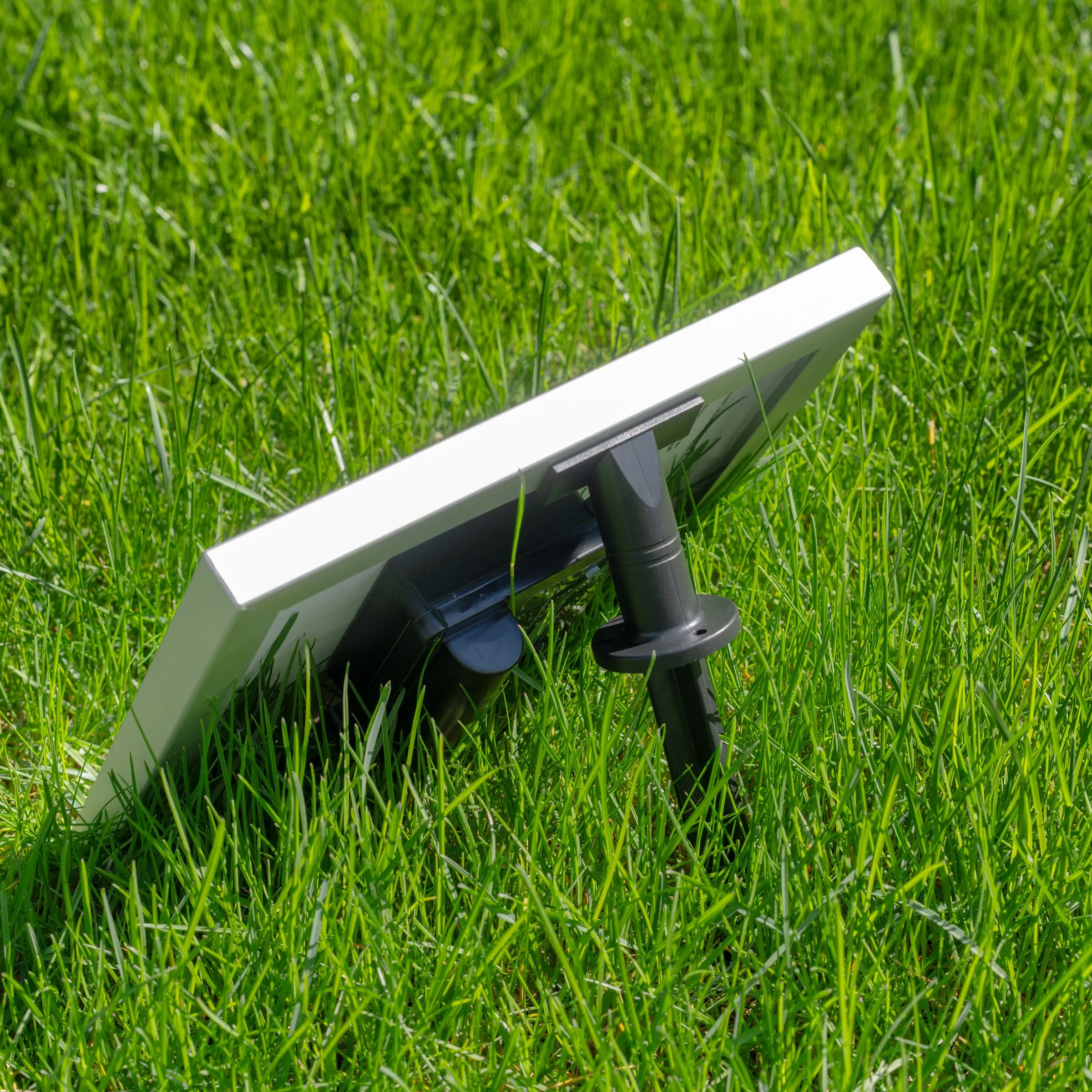 Solar Standbrunnen 93 cm mit dreifach Wasserspiel