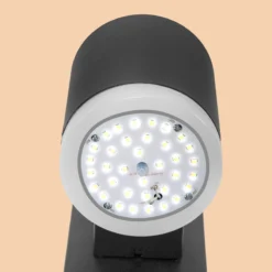 Solar Standleuchte Aura 70 mit zwei Leuchtköpfe