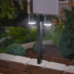 Solar Standleuchte Aura 70 mit zwei Leuchtköpfe