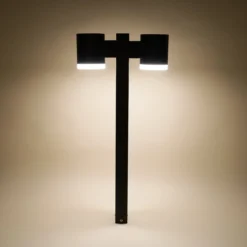 Solar Standleuchte Aura 70 mit zwei Leuchtköpfe