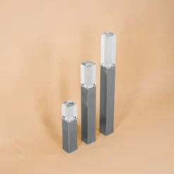 Solar Standleuchtenset "Bubble Tower 30, 50 und 63" bernsteinfarben