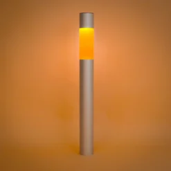 Solar Standleuchte Pole Light 70 bernsteinfarben