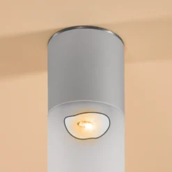 Solar Standleuchte Pole Light 30 bernsteinfarben
