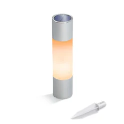 Solar Standleuchte Pole Light 30 bernsteinfarben