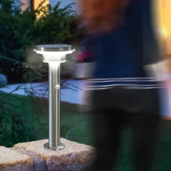 Solar Standleuchte Tini 45 mit Bewegungssensor