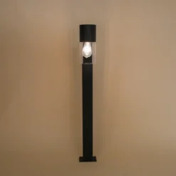 Solar Standleuchte Viola 100 cm mit LED-Glühbirne