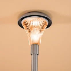 Solar Steckleuchten 3-er Set Capri, 34 cm mit bernstein LED