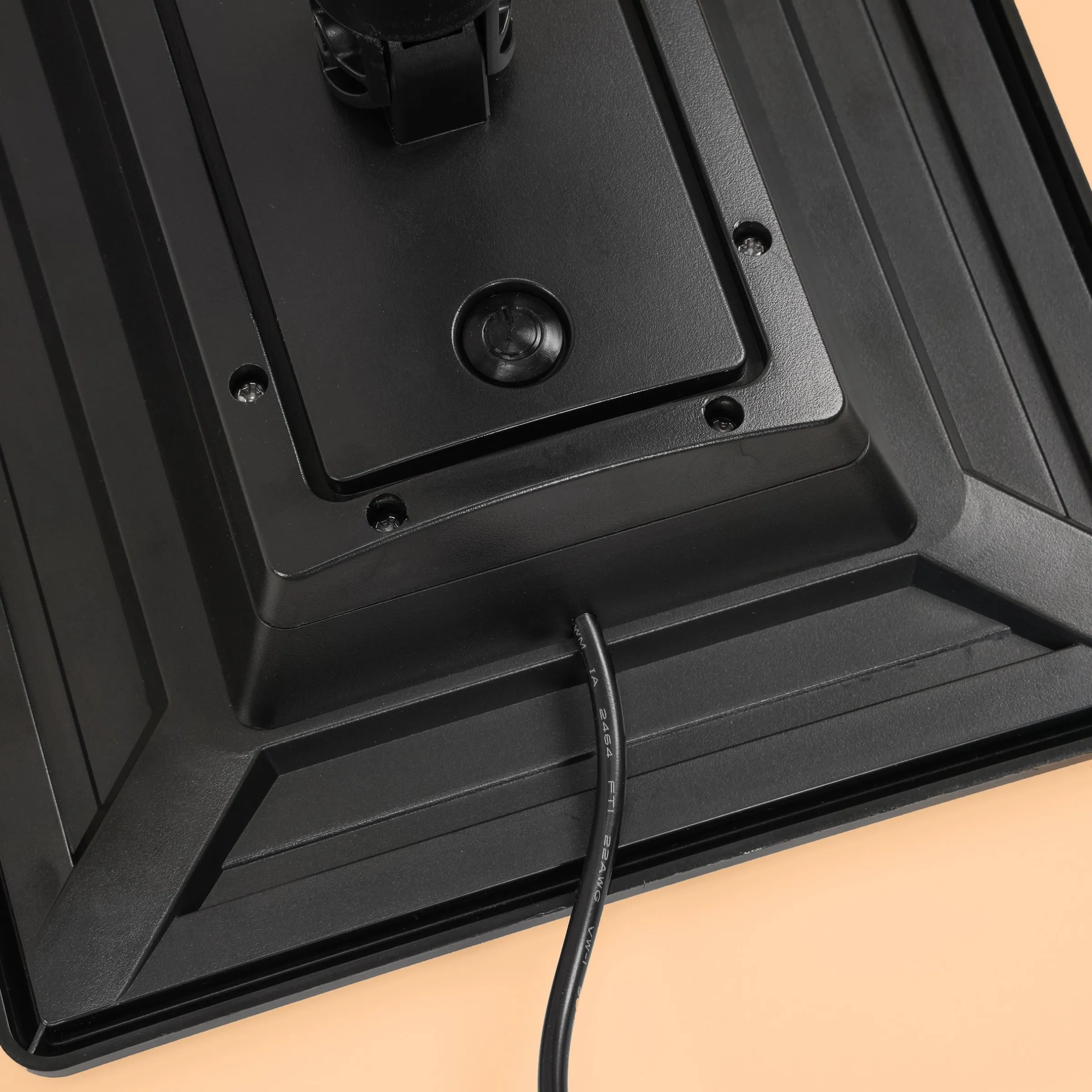 Solarstrahler Power Trio Duocolor mit 3 Spots aus Edelstahl