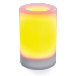 Solar Tischleuchte Ella mit Flackerkerze 100 x 150 mm
