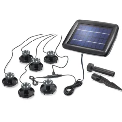 Solar Unterwasserstrahler 6er-Set Super Splash, 30 lm kaltweiß