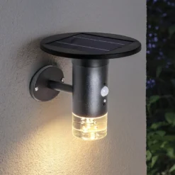 Solar Wandleuchte Biella mit Bewegungssensor