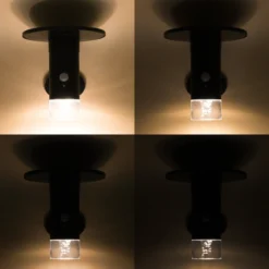 Solar Wandleuchte Biella mit Bewegungssensor