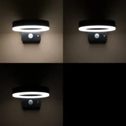 Solar Wandleuchte Diana mit Bewegungssensor