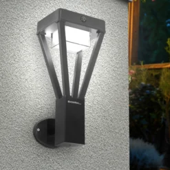 Solar Wandleuchte Dorea mit Bewegungssensor