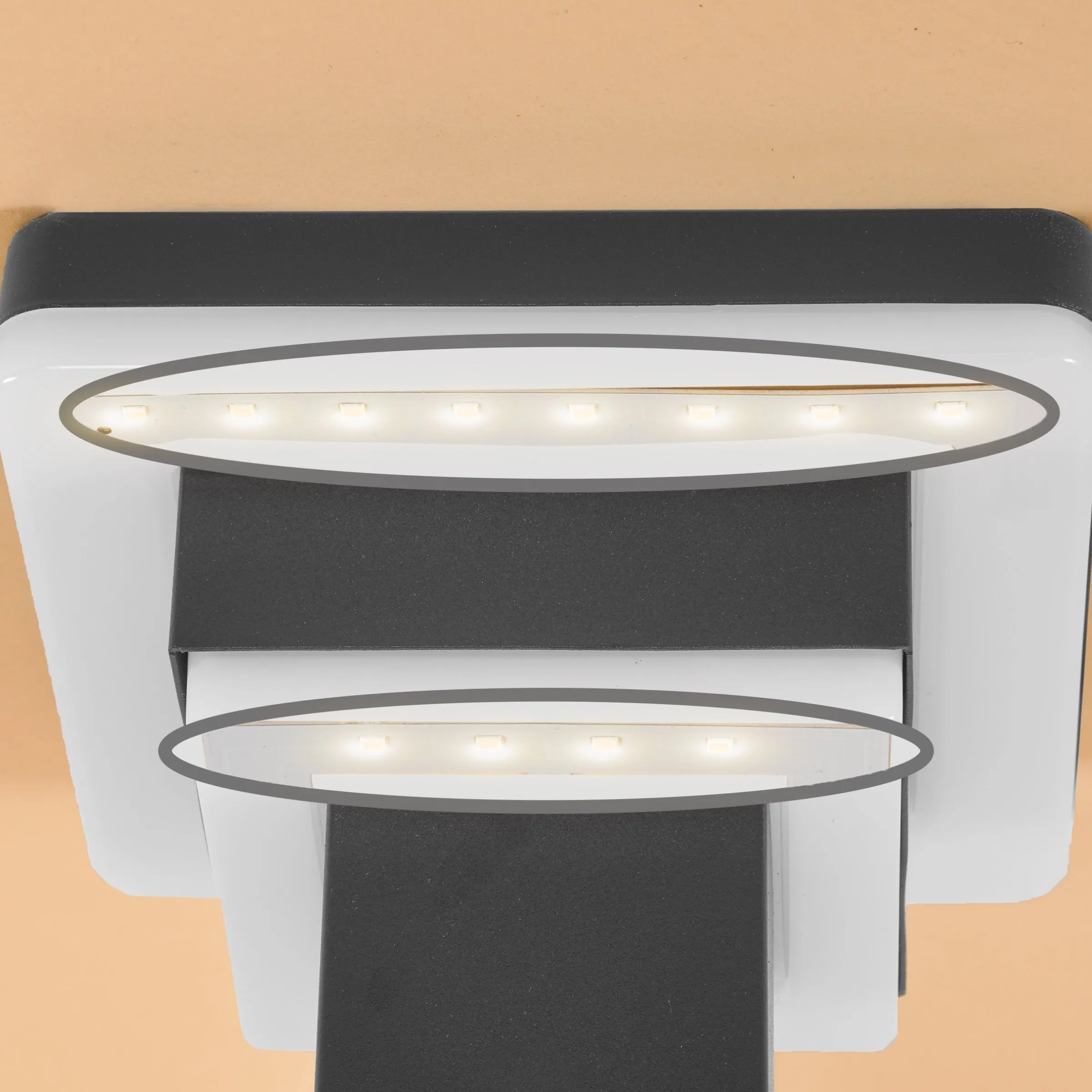 Solar Wandleuchte Lucca mit Bewegungssensor