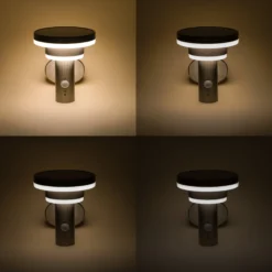 Solar Wandleuchte Modena mit Bewegungssensor