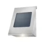 Solar Wandleuchte Shine aus Edelstahl
