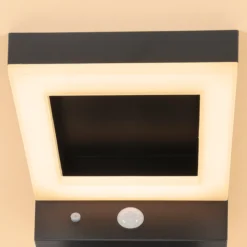 Solar Wandleuchte Stella mit Bewegungssensor